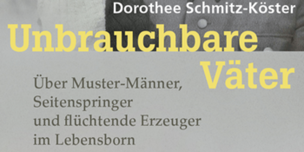 Tickets »Unbrauchbare Väter«, Wolfgang Benz im Gespräch mit Dorothee Schmitz-Köster in Berlin